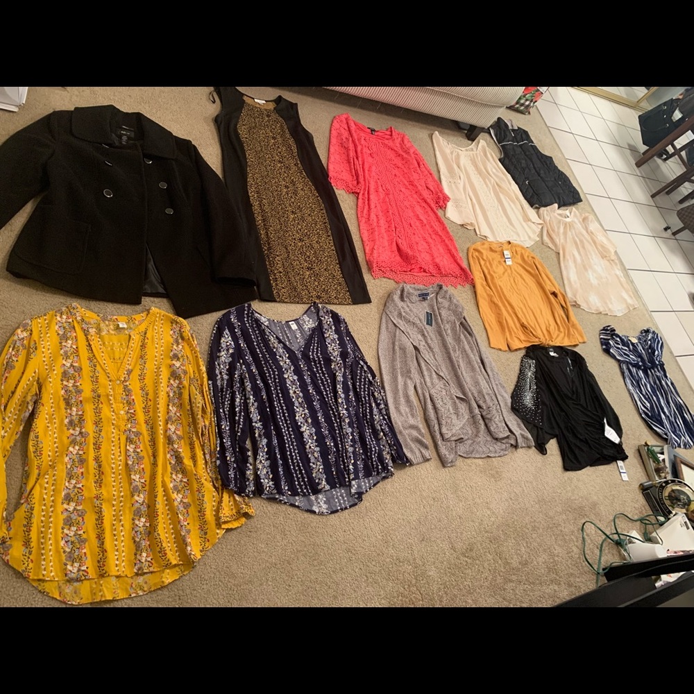 Bundle Womens clothing XL or larger OPEN TO OFFERS